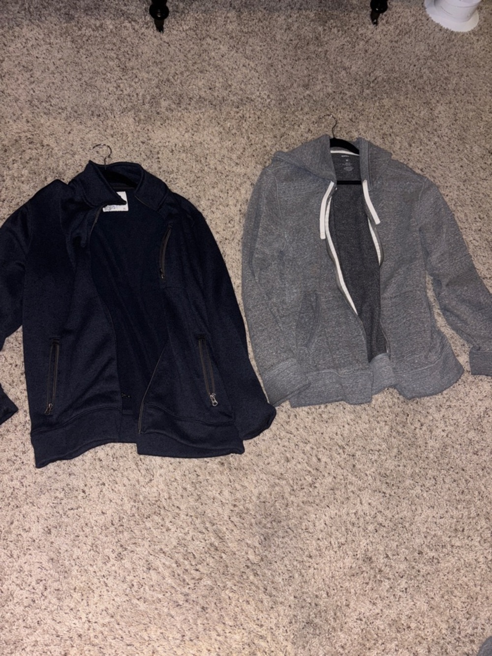 Men's Gray Zip Hoodie Jacket - Sonoma